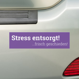 After divorce bumper sticker
