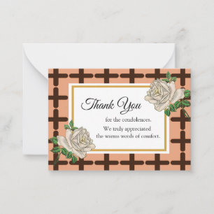 After Funeral Thank You Card
