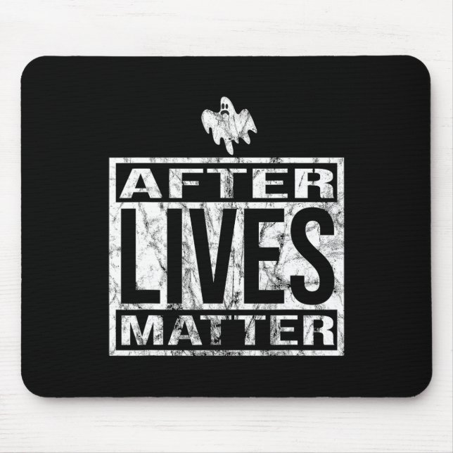 After Lives Problem For Ghost Hunting Paranormal I Mouse Mat (Front)