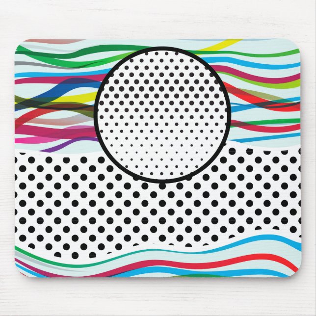 After Morris and POP Chiffon Scarf Mouse Mat (Front)