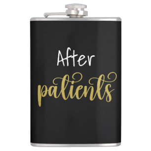 After Patients Funny Nurse Doctor Medical worker Hip Flask