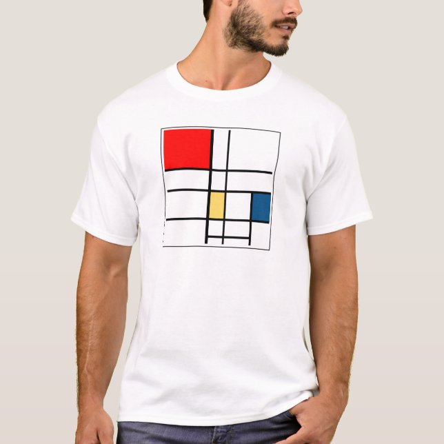 After Piet Mondriaan Tshirt (Front)