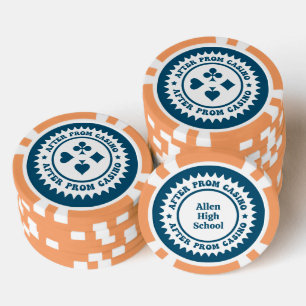 After Prom Custom Poker Chips