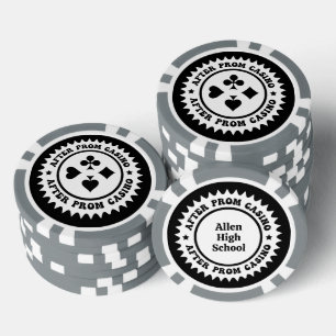 After Prom Custom Poker Chips