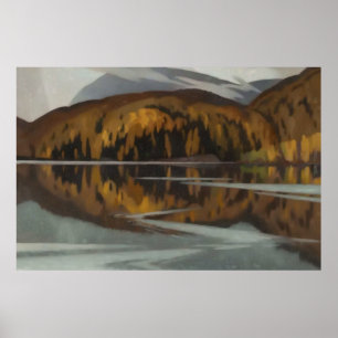 After RainLandscape Painting by A J Casson Poster