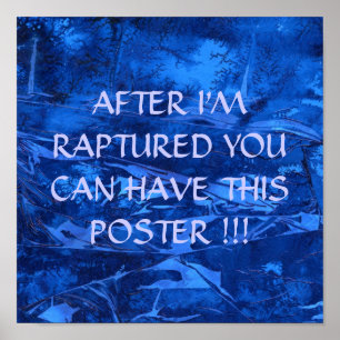 After Rapture Give Away Poster