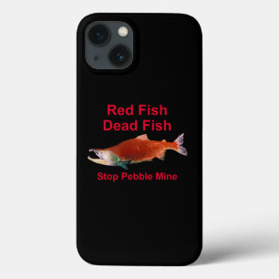 After Salmon - Stop Pebble Mine iPhone 13 Case