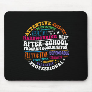 After School Program Coordinator Week Ck To School Mouse Mat