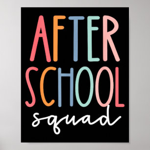 After school squad cute after school program poster