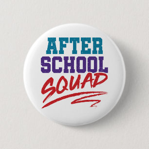 After School Squad Program Staff 6 Cm Round Badge