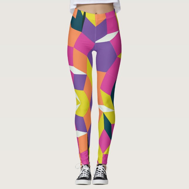 After Ski Penrose Pattern Leggings (Front)