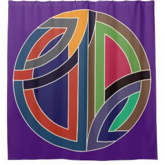 After Stella-5 Shower Curtain