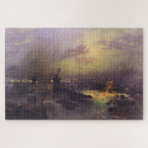 After the Battle of Vítkov Hill - Alphonse Mucha Jigsaw Puzzle