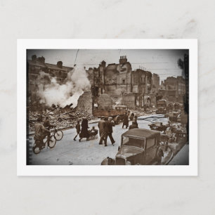 After the Bombing of London Postcard