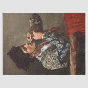 After the Bullfight by Mary Cassatt Tissue Paper