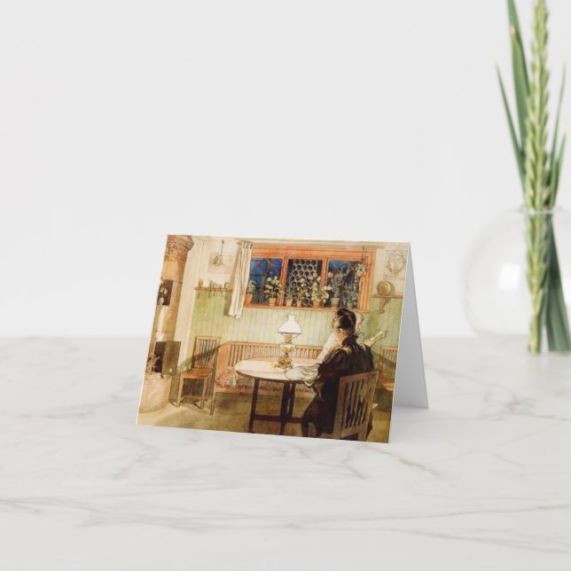 After the Children Have Gone to Bed Note Card (Front)