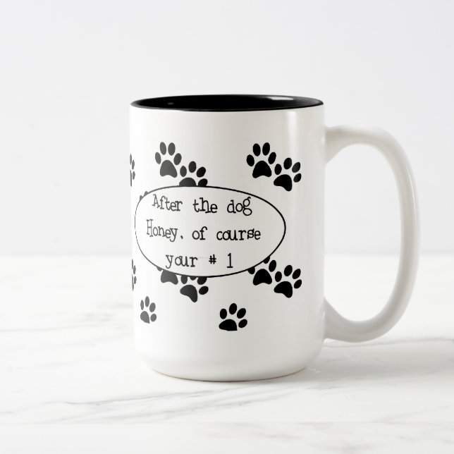 After the Dog Honey Mug (Right)