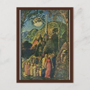 After The Evening Service By Palmer Samuel Postcard