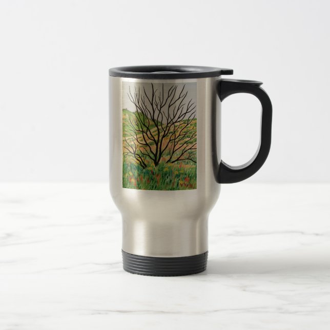 "After the Fire" Travel Mug (Right)