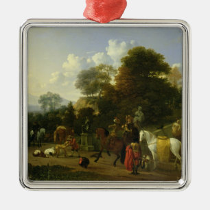 After the Hunt, c.1644 Metal Tree Decoration