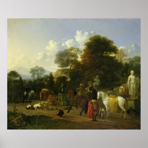 After the Hunt, c.1644 Poster