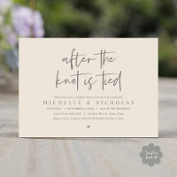 After the knot is tied, Modern Post Wedding Brunch