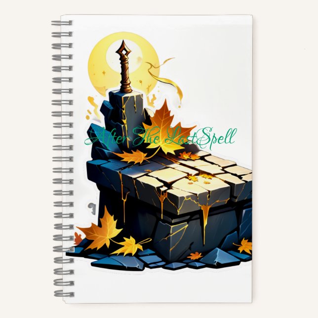 After the Last Spell Notebook (Front)