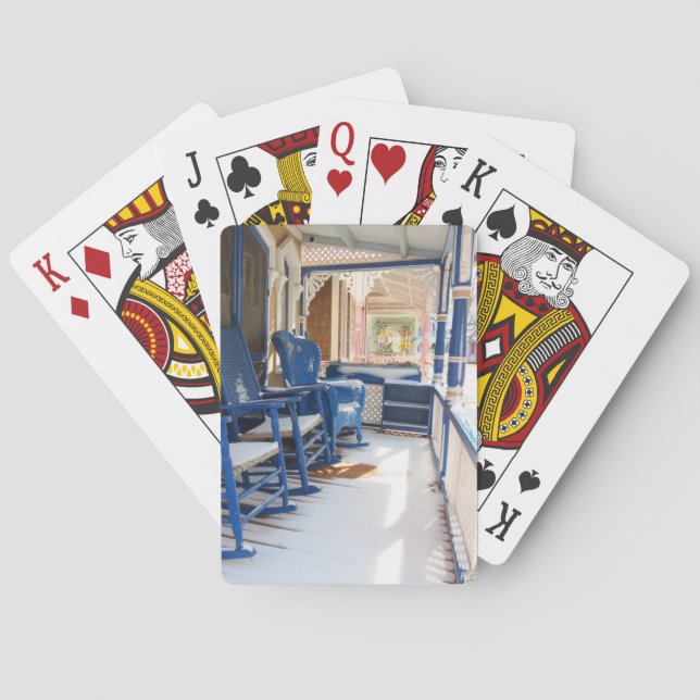 After the Snow Fell - Martha's Vineyard Playing Cards (Back)