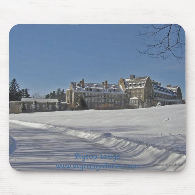 After The Snow Mouse Mat (Front)