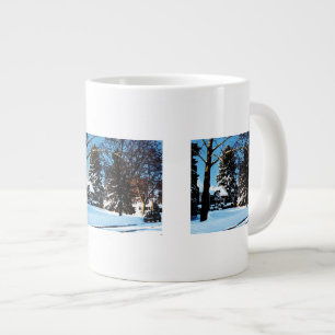 After the Snowstorm Large Coffee Mug