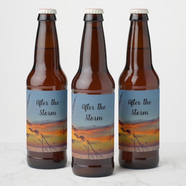 After the Storm Beer Label (Bottles)