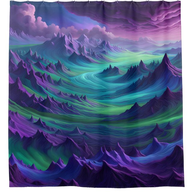 After The Storm, Colour Remains -  Shower Curtain (Front)