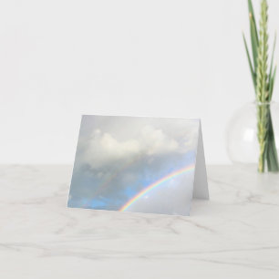 After the Storm Rainbow  Holiday Card