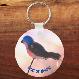 After The Storm Winter Nature Personalised Key Ring