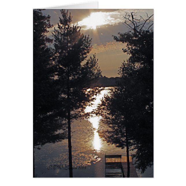 After The Sunrise Card (Front)