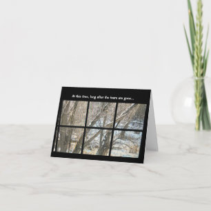 After the Tears are Gone sympathy Card