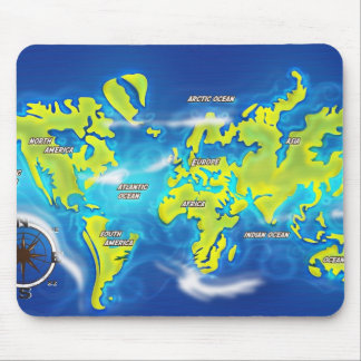 After the Thaw - Flooded Earth Mouse Mat