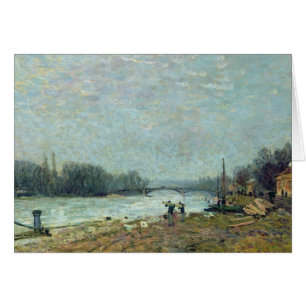 After the Thaw, the Seine at Suresnes Bridge