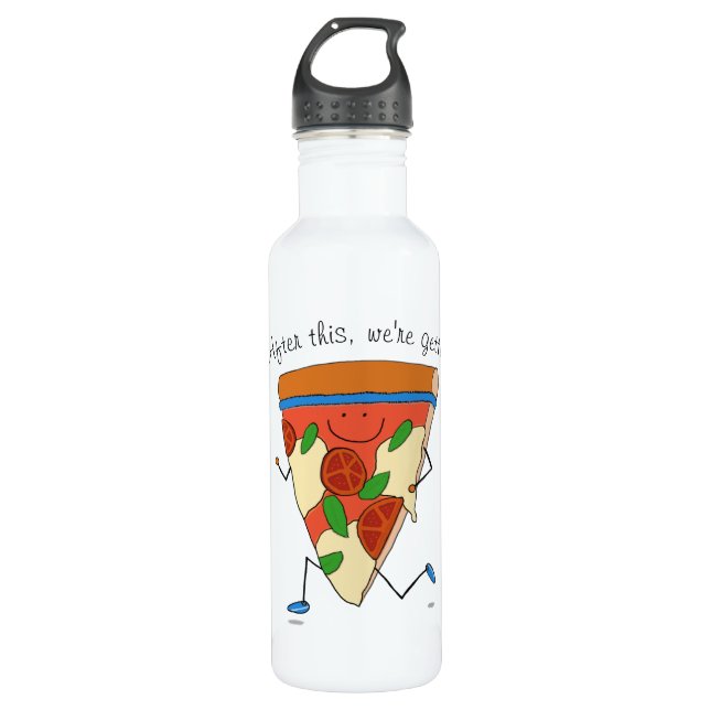 After this, we're getting pizza! For runners 710 Ml Water Bottle (Front)