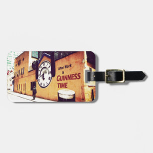 After Work Wood Wall Art Luggage Tag