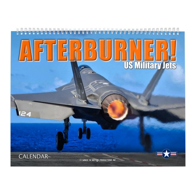 AFTERBURNER! – US Military Jets Calendar (Cover)