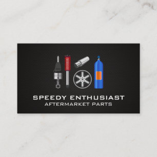 Aftermarket Auto Parts Business Card