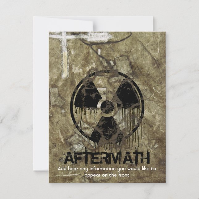 Aftermath Invitation (Front)