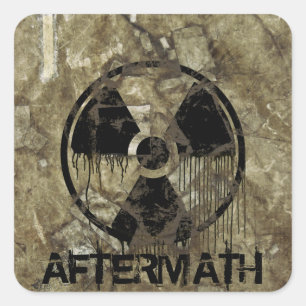 Aftermath Square Sticker