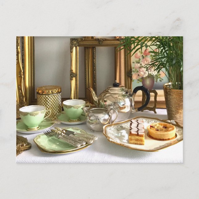 Afternon Tea Postcard (Front)