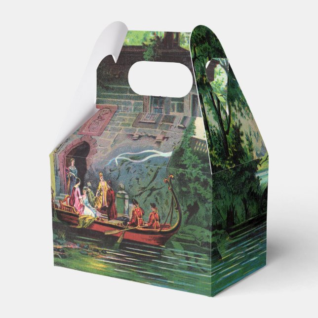 Afternoon at Lake Como Favour Box (Front Side)