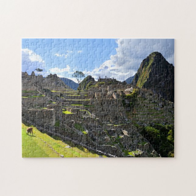 Afternoon at Machu Picchu, Peru Jigsaw Puzzle (Horizontal)