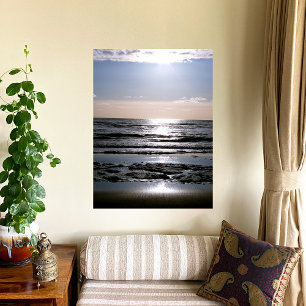 Afternoon at North Holland Beach Poster