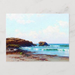 Afternoon by the Ocean by Alfred Thompson Bricher Postcard