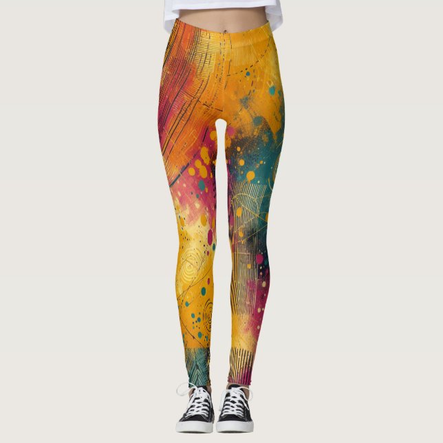 "Afternoon Delight" Leggings (Front)
